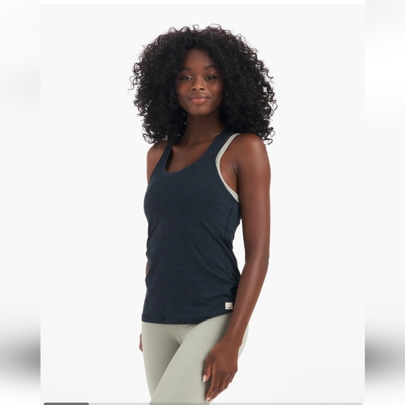 Vuori Tops - NWT Lux Performance Tank in Ink Heather by Vuori.